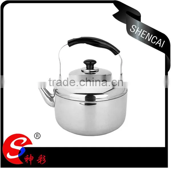 Kitchen Ware Stainless Steel Silver Whistle Kettle 4L photo-2