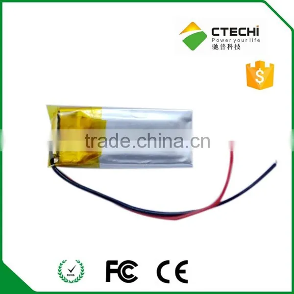 3.7v 502535 Polymer Li-ion Battery 400mAh for Portable Electronic Device photo-6