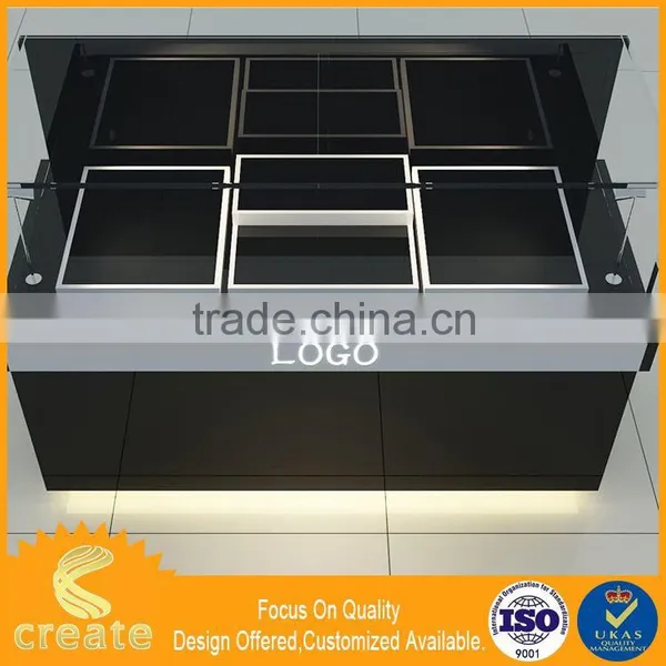 Good Quality Cute Fashionable Red Wine Display Stand Hot Sale Acrylic Watch Display Cabinet photo-6