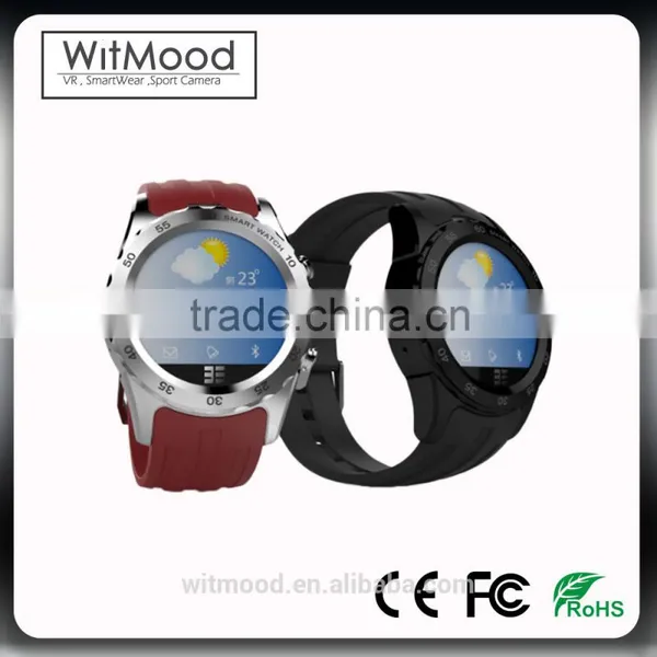 Smart Watch 2016 Heart Rate Monitor Clock Sync Notifier With Sim Card Bluetooth Connectivity for IOS Android Smart Watch Phone photo-6