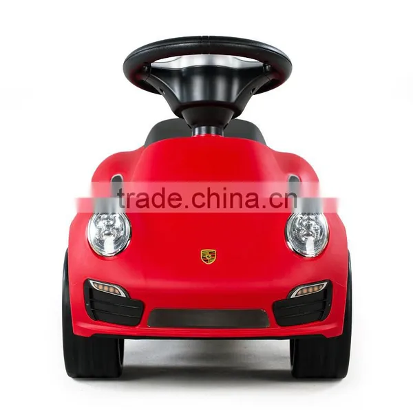 No Need Power Use Foot Pushing Licensed Ride on Car Porsche photo-4