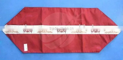 Patched Taffeta With Newyear Style Embroidery Table Runner