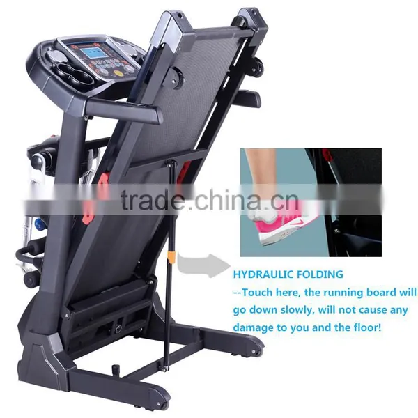 Home Fitness Exercise Body Shaper House Fit Foldable Treadmill photo-4