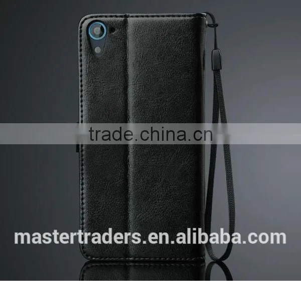 Free Shipping Original Fashion 64 Grain Stand Holder Wallet Flip PU Leather Case For HTC 826 MT-3170 photo-6