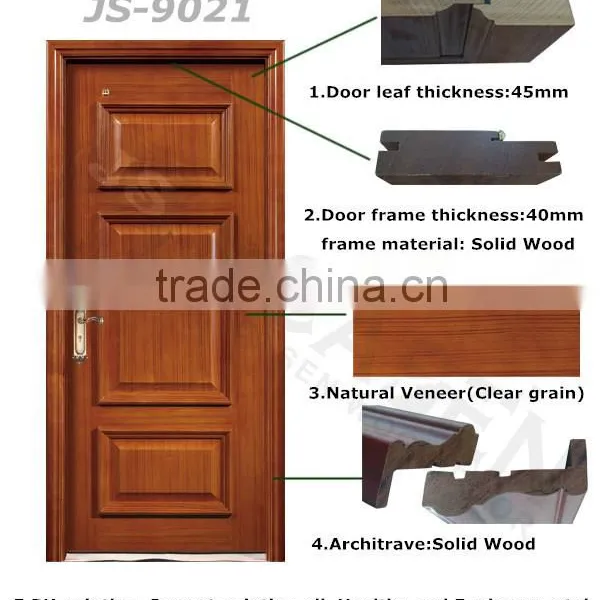 New Economic Entry Door Design Front Storm Doors photo-4