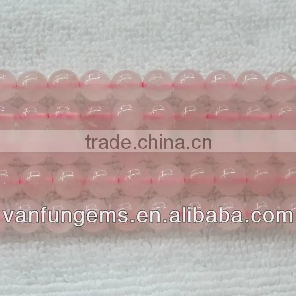 Rose Quartz Beauty Beads Loose Gemstone Round Beads Rose Quartz Beads for Jewerly and Fashion photo-3