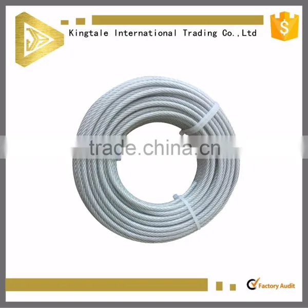 Pvc Steel Wire Rope With Transparent Color photo-4