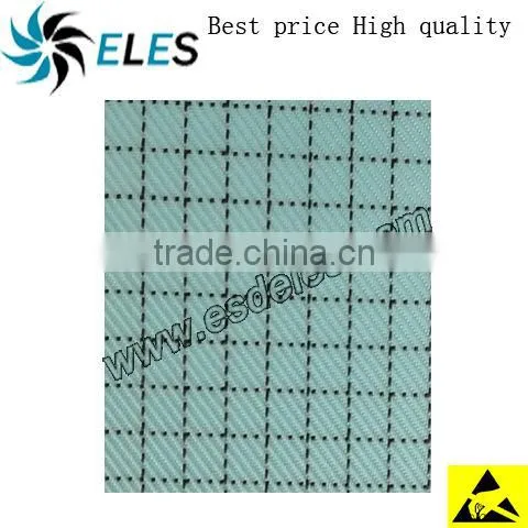 Antistatic Polyester Fabric Anti-static Cotton Cloth Cleanroom Clothing Blue White Green With Low Price photo-2
