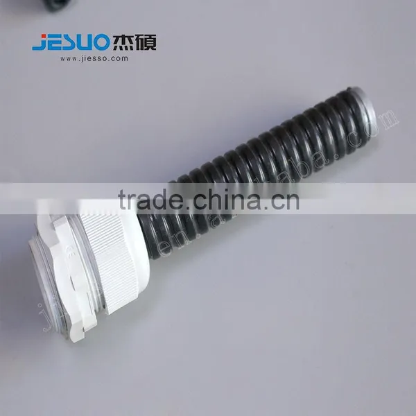 Brass Plate Nickel Waterproof Cable Gland Electronics Component Cable Connector photo-5