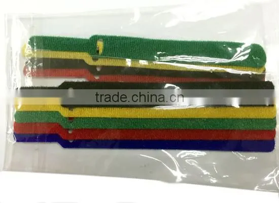 Nylon Colorful Back to Back Hook and Loop Wire Cable Tie photo-4