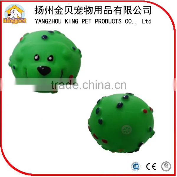 Customized Design Rubber Squeaky Pet Toy Sounding Dog Hedgehog photo-2