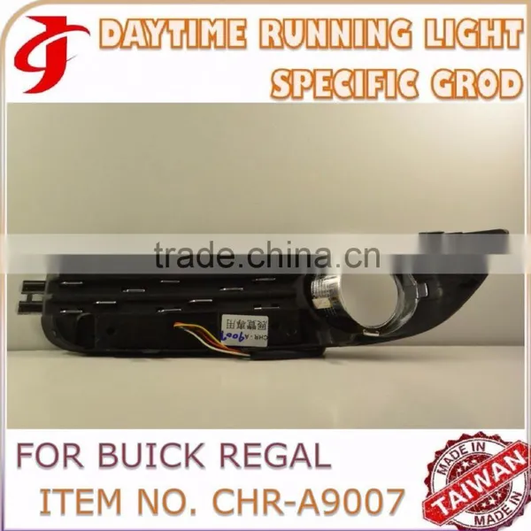 Car Accessories FOR BUICK REGAL With Fog Lamp DRL Daytime Running LIGHT photo-4