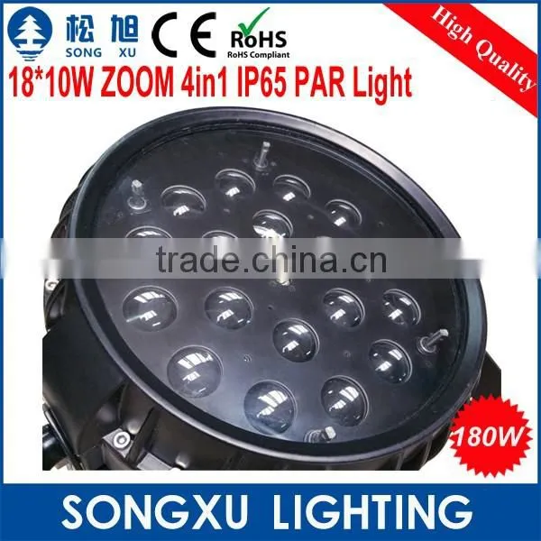 Zoom Function 18x10w Dmx Disco Par Can Led Uplight photo-6