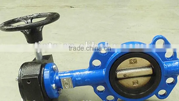 High Strength Cast Iron Wafer Butterfly Valve From Valve Manufacturing Supplier photo-5