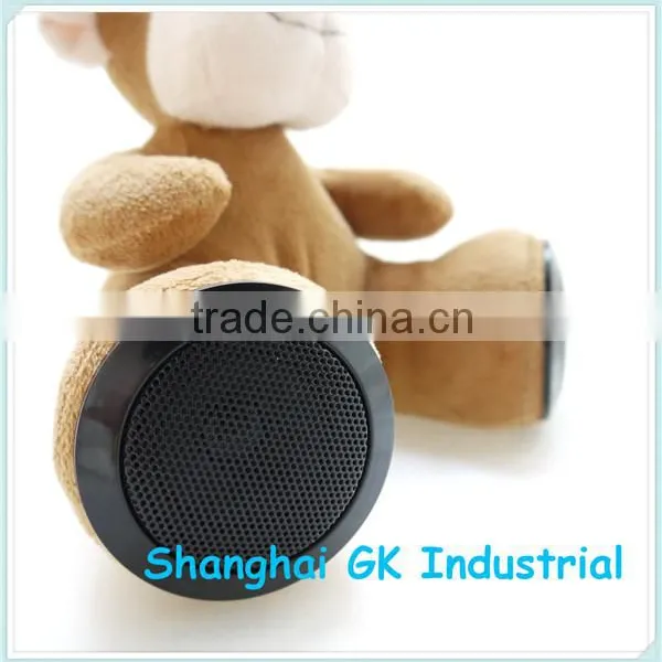 Customized Design Plush Toy With Bluetooth Loudspeaker photo-2