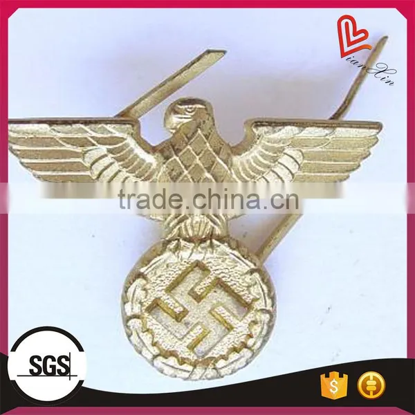 2016 Custom Logolcustom Design Badge Promotional Gold Lapel Pin Metal Badge for Sale photo-5