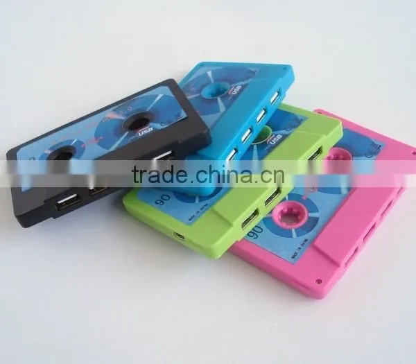 2.0 High Speed Cassette Shape 4 Port USB HUB photo-3