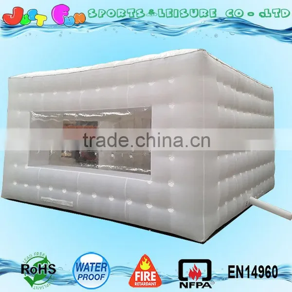 Inflatable Tent, White Inflatable Tent, Cubic Inflatable Clear Tent for Sale photo-3