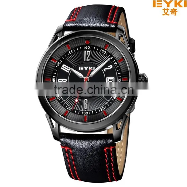 Casual Men Business Japanese Movt Quartz EYKI Brand Watch Relogios Masculino photo-3