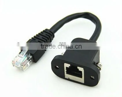 On Sale!!! RJ45 Female to RJ45 8P8C Mountable Cable
