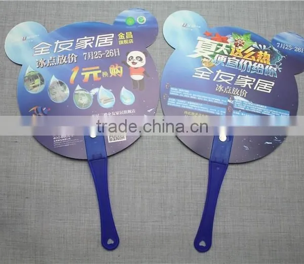 Fox Shape Plastic pp Kids Hand Fan Hand Fan Wedding Promotional Manual Hand Fan photo-5