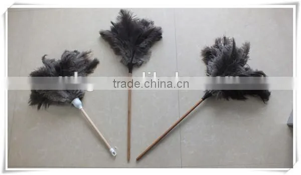 Ostrich Feather Duster With Beech Handle photo-2