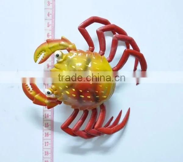 4 Inch Plastic Crab City Name Personalized Fridge Magnet photo-3
