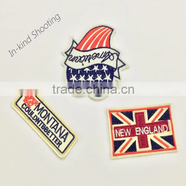 Cloth Patch 2016 Trendy Clothing Woven Label Cloth Embroidery Buiter DIY Coat Dress Collocation