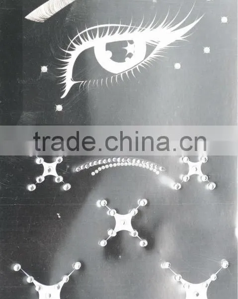 DIY Gemstones Sticker, Acrylic Sticker for Telephone Decoration, Eye Sticker photo-2