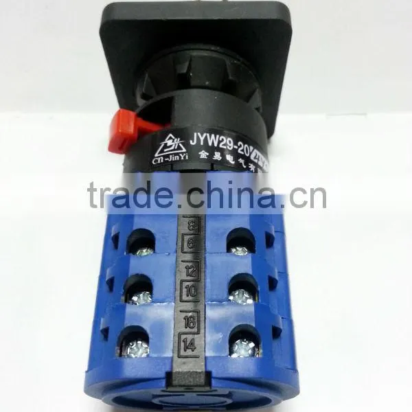 Changover 4P JYW29- 16A 25A 32A 40A 63A Electric Isolator Switch 32a Lock Transfer Switch photo-3