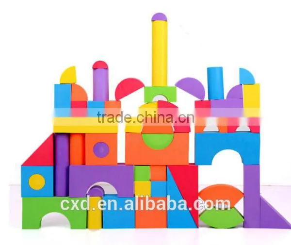 Wholesale Colorful Building Toy Soft Eva Foam Block photo-2