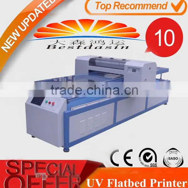 Glass Advertising Sign UV Printer One Time's Printing High Firmness photo-5
