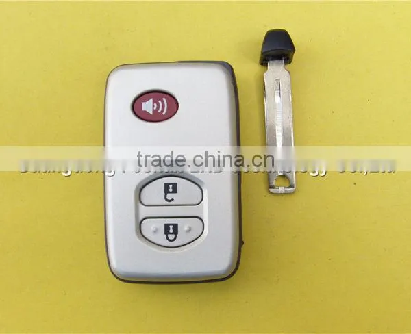 2+1 Buttons Smart Key Shell Case Fob for Toyota 4Runner Venza Land Cruiser photo-2