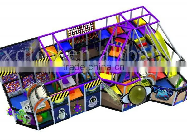 Customized Size and Style Space Theme Kids Indoor Playground for Sale photo-2