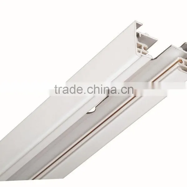 2 Lines Aluminum Track Rail for Led Track Lights- 1meter/1.5M/2M/3M Available,white/siliver/black for Option