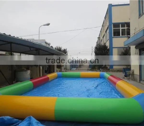 Beautiful Design Inflatable Swimming Pool With Deck for Sale photo-2