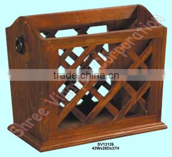 Wooden Magazine Rack,office Furniture,home Furniture