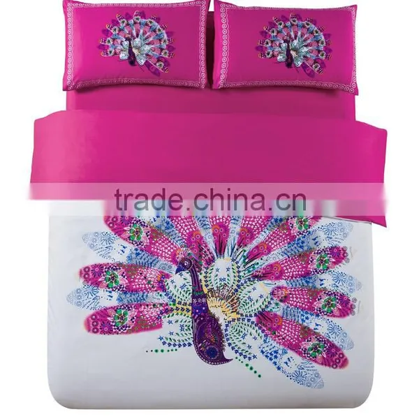 High Quality Cotton Bedding Set, Embroidery and Printing photo-4