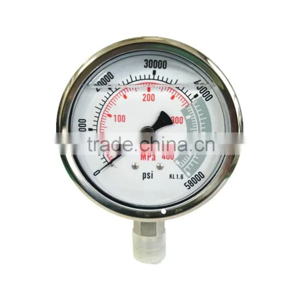 High Quality Stainless Steel Vdo Oil Pressure Gauge