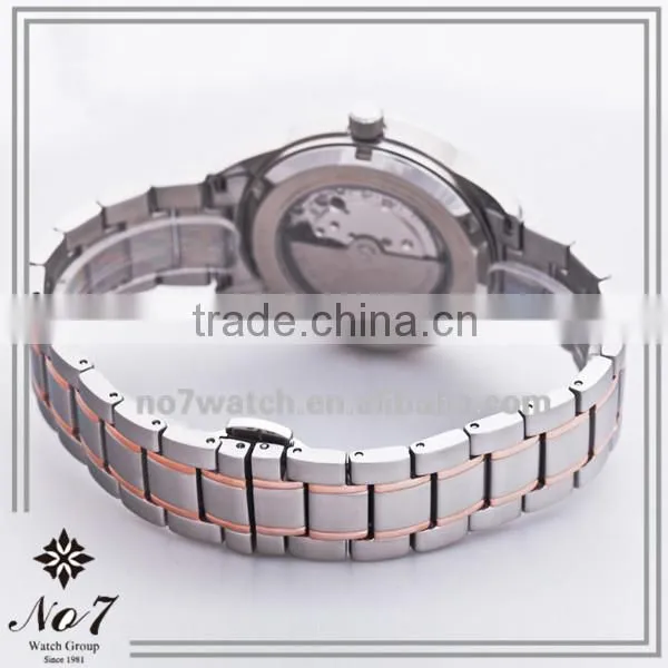 Water Resistant Stainless Steel Strap Automatical Date Mechanical Watch photo-3