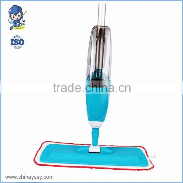 Easy Use Folding Microfiber Blue Mop Spray Mop photo-3
