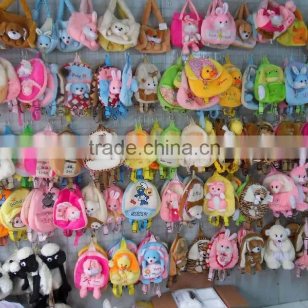 High Quality Cute and Cheap Customized Soft Plush Animals Children Backpack Toy for Children photo-2