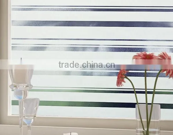 Bathroom Wall Sticker Bathroom Glass Film Grilles Static Film Without Glue Stickers Translucent Opaque Matte Balcony photo-2