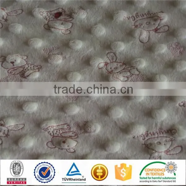 Wholesale Print Minky Dot Fabric photo-6