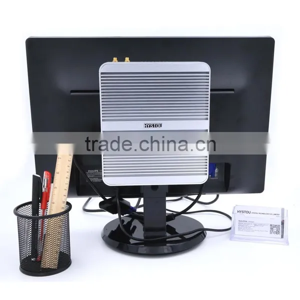 2016 Latest Fanless Mini PC 4GB RAM 64GB SSD Intel Core i3 4158u 2.0G Desktop Computer Windows 7 photo-3