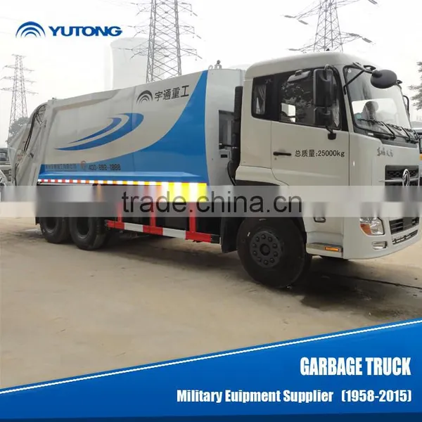 Heavy 20 Cbm Dustbin Volume Garbage Collection Vehicle photo-2