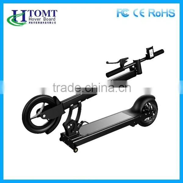 Two Wheel CE Approved Foldable China E-Scooter Light Foldable Trolley Folding Bicycle photo-3