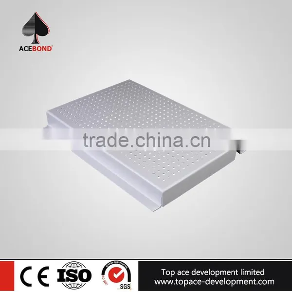 Online Wholesale Perforated Aluminum Wall Panel Indoor Shaped Ceiling photo-3