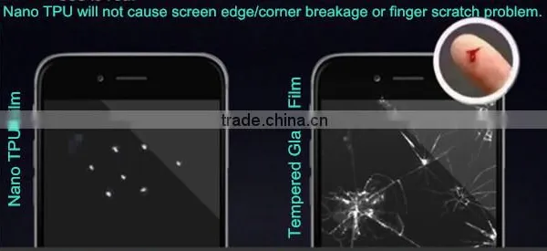 PET + TPU Anti-broken Screen Protector Nano Guard Blocking Blue Light photo-2