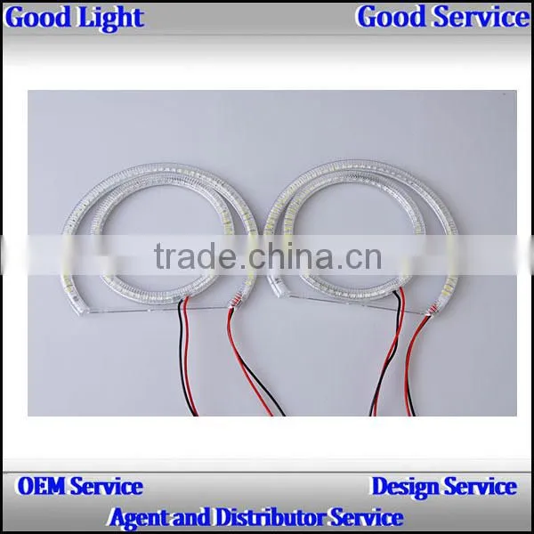 OVOVS Change Color SMD LED Angel Eyes, 5050SMD 131MM 146mm LED RGB Halo Ring photo-3